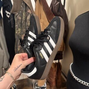 Adidas Samba Classic Black and White Shoes